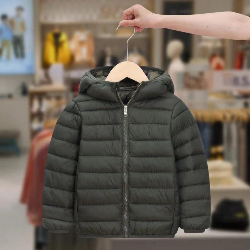 Children's 2026 Lightweight Cotton Jacket - Unisex, Medium to Large Sizes, Short Style Outerwear