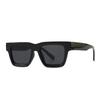 New Man Brand Designer Fashion Mirror Sun Glasses Square Vintage Sunglasses Male Retro Black Outdoor Travel Mirror