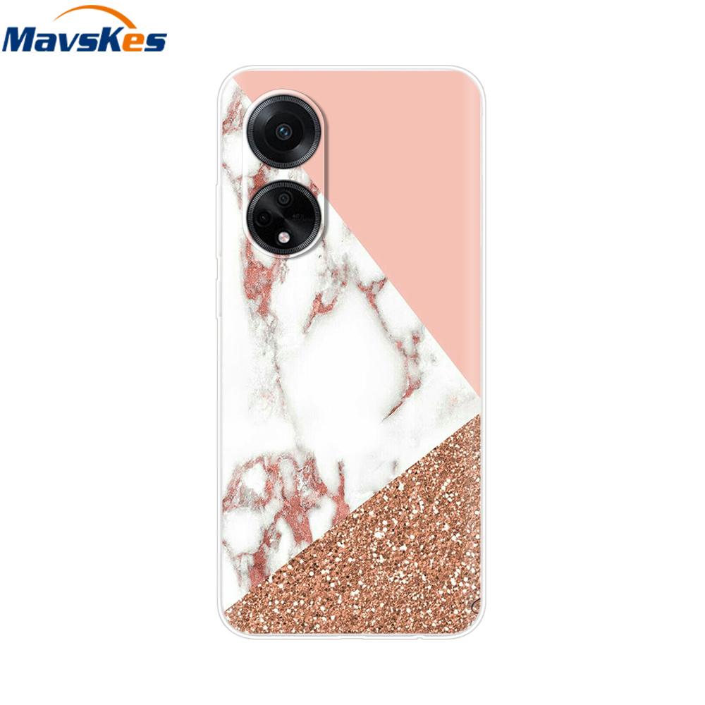 For OPPO A98 5G Case 6.72" Clear Soft Silicone Protective Phone Cover For Oppo F23 Cases Coque For oppo A1 5G A 98 Bumper Fundas