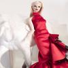 Luxury Lace Wedding Dresses Red Party Clothes  For 30cm Supermodel Doll/for 1/6 BJD Dolls