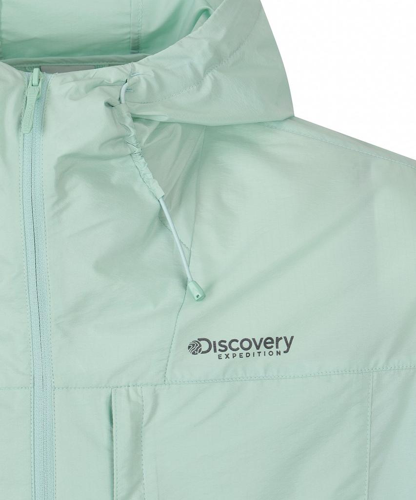 Мужская куртка Discovery Expedition Freshvent 2.0 с капюшоном и козырьком, защитой от УФ-лучей (L/Мятный)