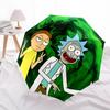 1pc Rick "Morty" Windproof Automatic Windproof Umbrella, Lightweight for Women/Men, Perfect Christmas Gift