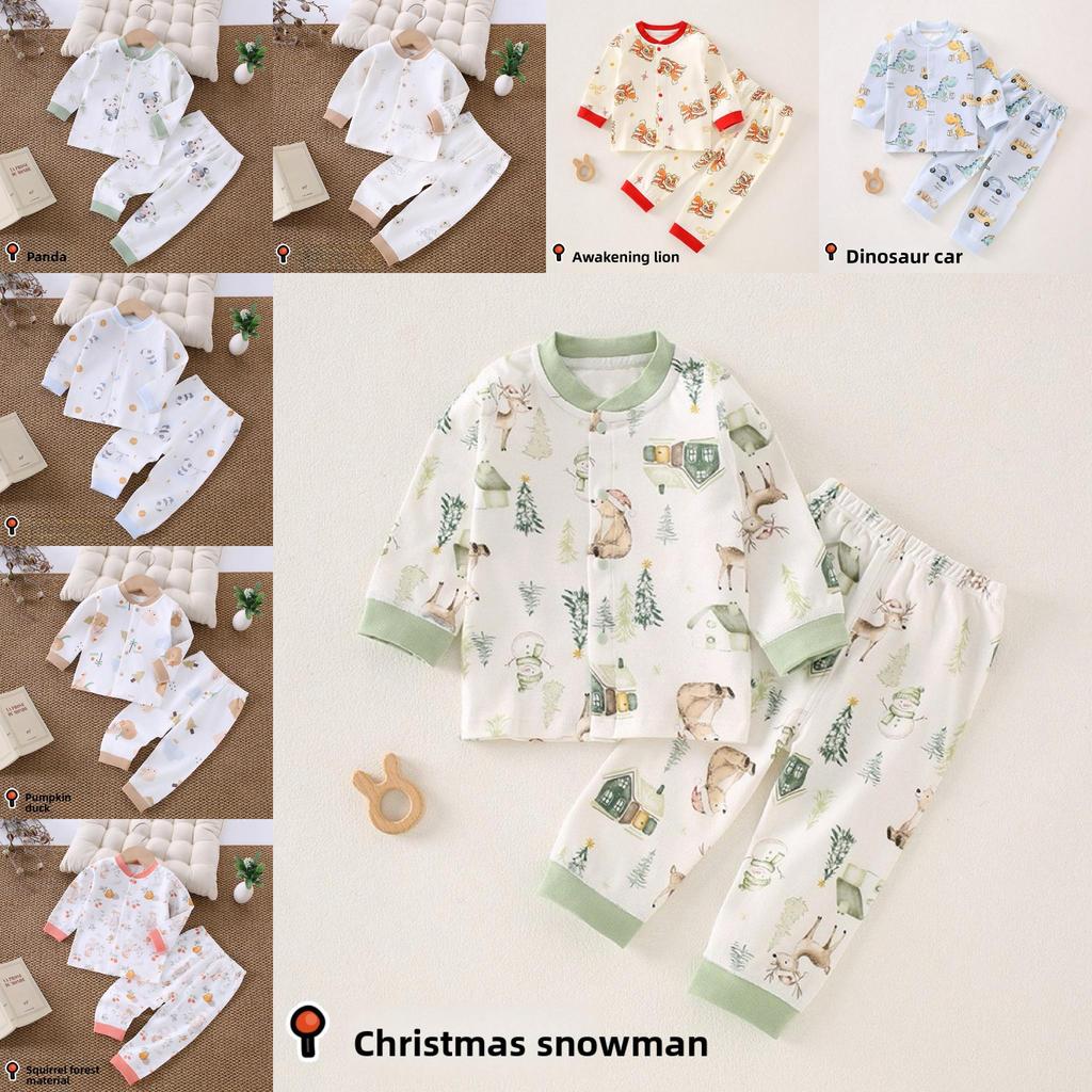 Baby Organic Cotton Sleepwear With Soft Fabric And Round Neck Design For Newborns