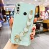 Роскошный чехол-цепочка с браслетом Love Heart для Huawei honor 10 lite 10i 9x pro 8x, покрытие на honor10 honor10i 10lite