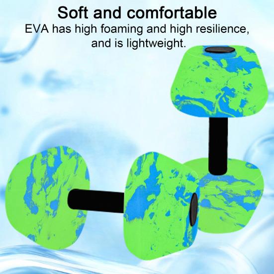 Аквагантели из пены ЭВА, водные утяжелители, гантели для упражнений с сопротивлением в бассейне, для аэробики, фитнес-тренировок, похудения, тонизирования мышц