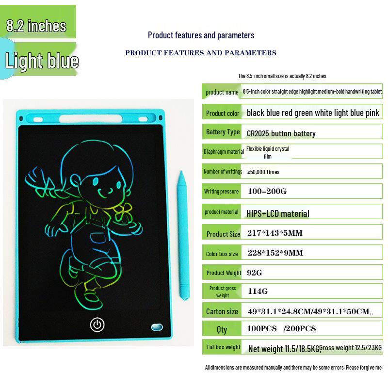 Детская ЖК-доска для письма и рисования на заказ - Развивающая доска для письма от руки и рисования