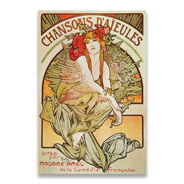 На заказ Альфонс Муха плакат холст плакат 30X45 см, 40X60 см искусство украшения дома ткань настенный плакат печать шелковая ткань без рамки