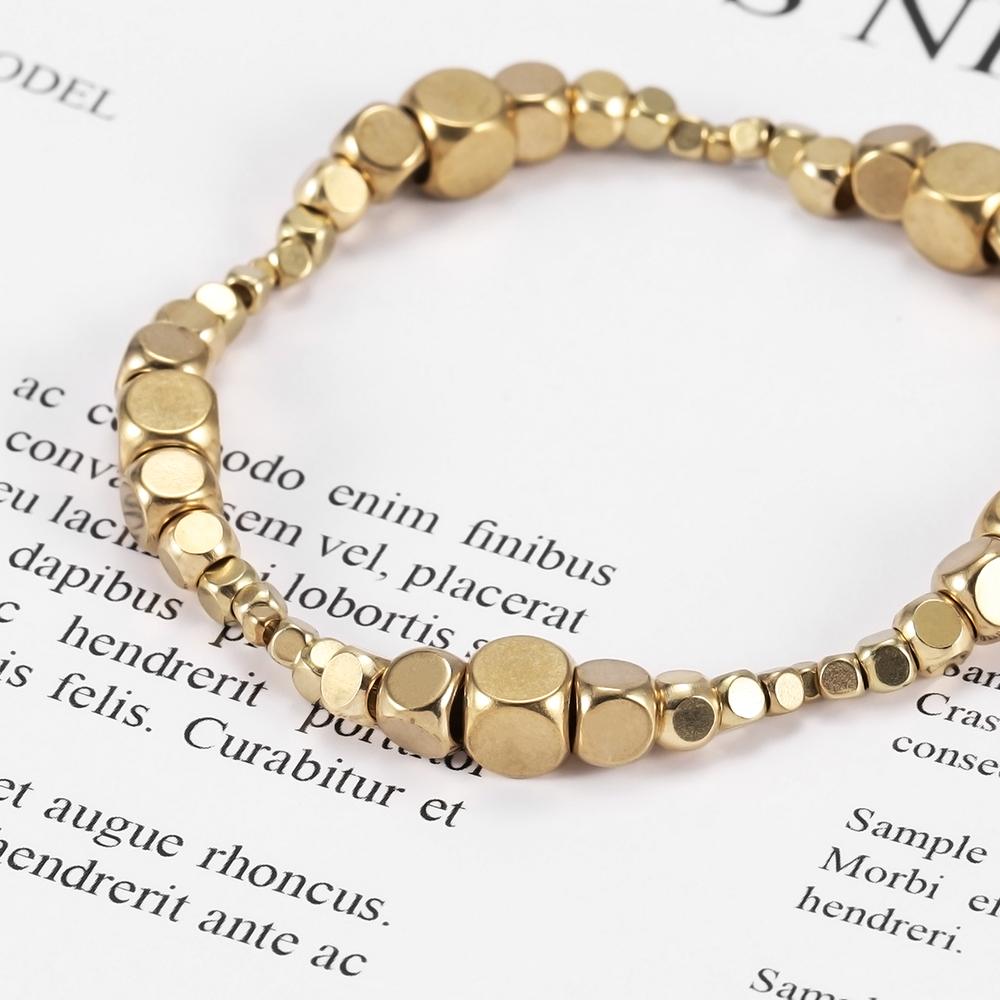 30-100 шт. куб квадратной формы 2,5 мм-6 мм твердые латунные непальские бусины квадратные бусины свободные бусины-разделители для изготовления ювелирных изделий фурнитура