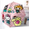 1pc Hello Kitty Nurse Theme Automatic Opening/Closing Umbrella with Convenient Portable Design, 8-Bone Iron Frame Outdoor Umbrella, Perfect Gift for F