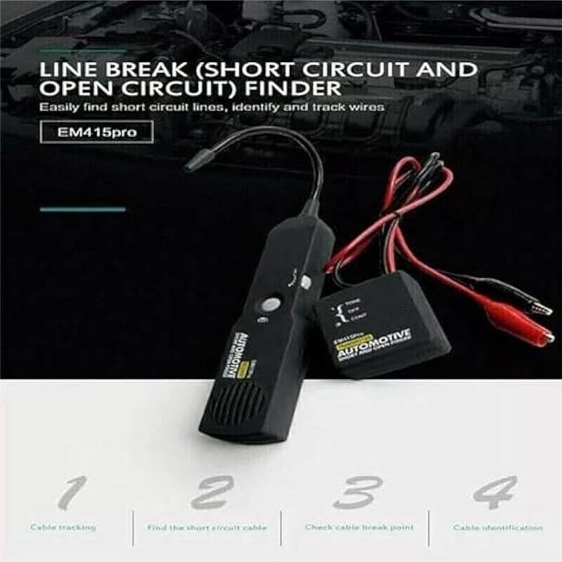 AEE2-2Pcs Identificador De Cables Electrical,Cable Electrical,Automotive Electrical Open&Short Finder Circuit Tester
