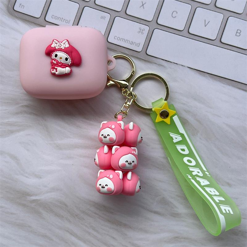 For Anker Soundcore P10i True Wireless Bluetooth Headset Case Cartoon Soft Case
