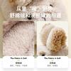 Kids Winter Warm Slip-On House Slippers Girls Boys Soft Fleece Lined Cotton Sole Cartoon Rabbit Design