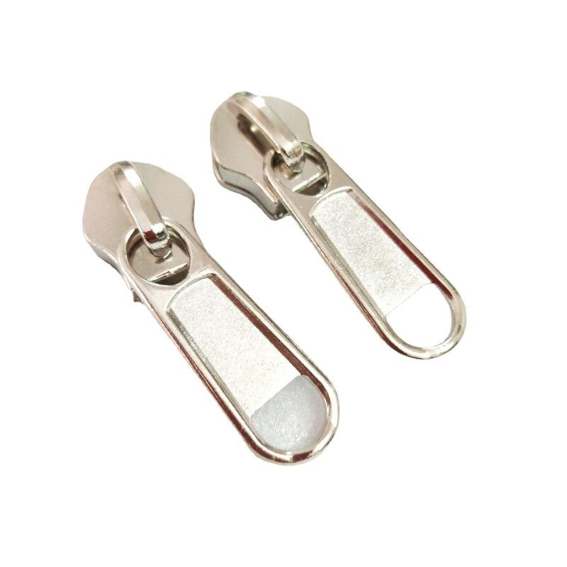 10 шт., 3/5/8/10 #, универсальный комплект для ремонта застежек-молний, ​​замена слайдера на молнии, спасение зубов, новый дизайн, молнии для шитья одежды