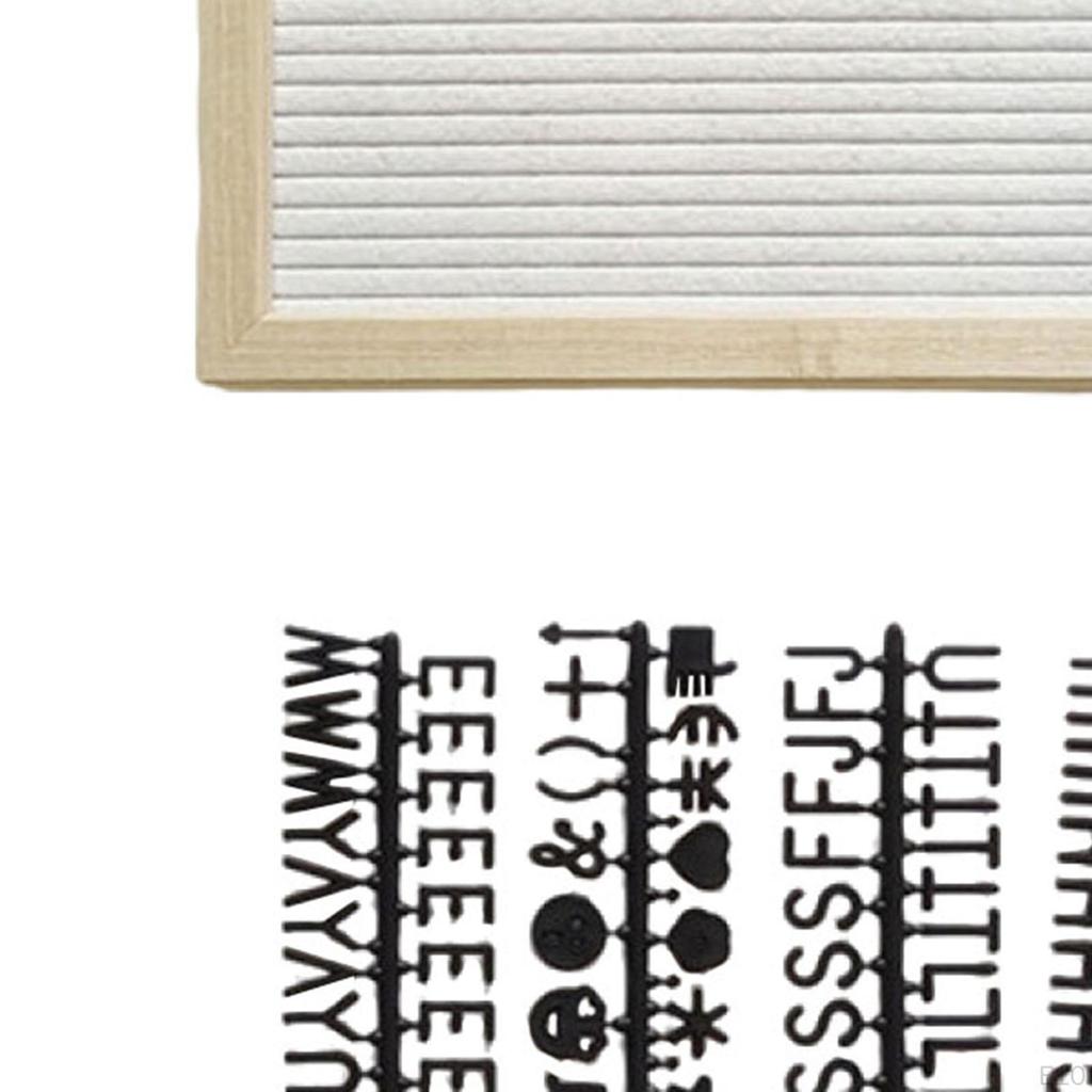 Доска для письма из фетра, сменные информационные таблички с буквами, цифрами и символами