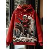 Christmas Dinosaur Cat Graphic Hoodies 3D Print Men Women Long Sleeve Hooded Sweatshirt Autumn/Winter Holiday Tracksuit Y2k Coat