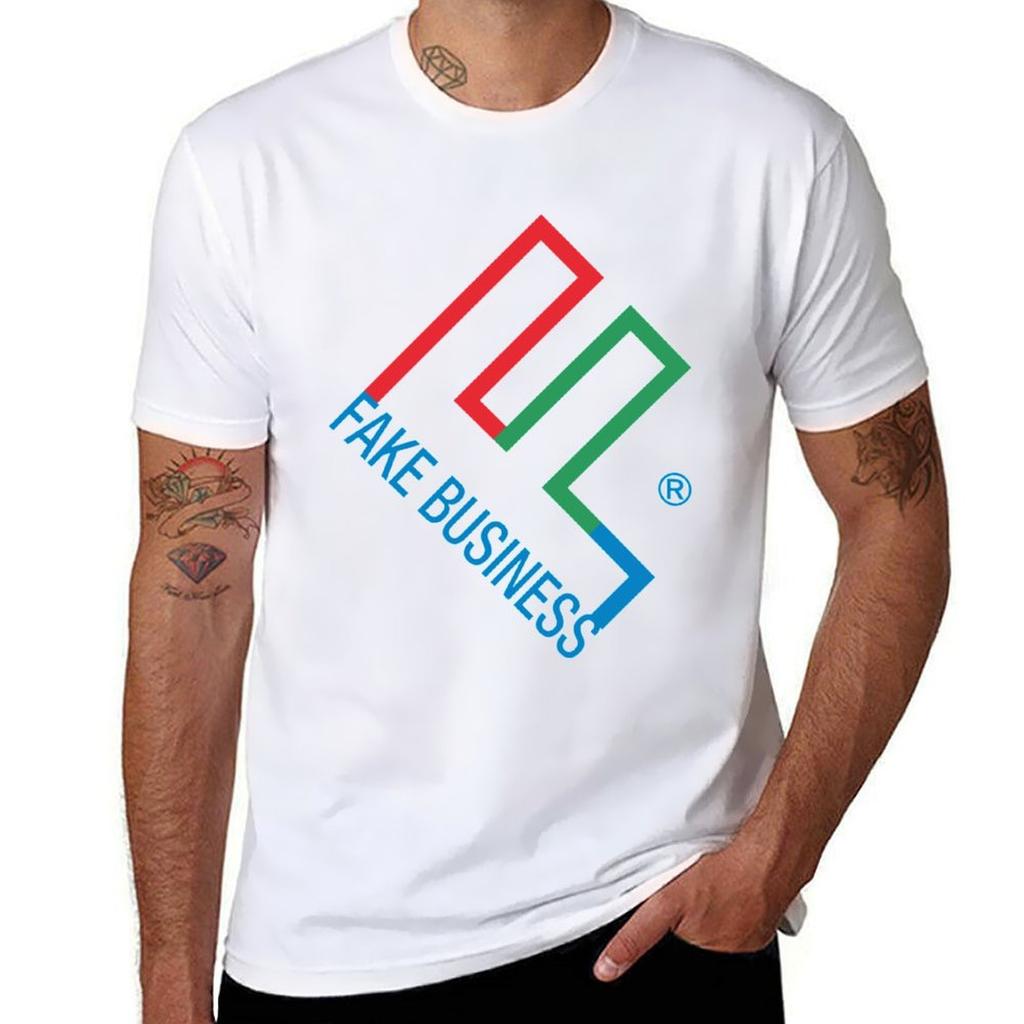 8ts Fake Business Homage Tshirt Breathable Travel Tshirt