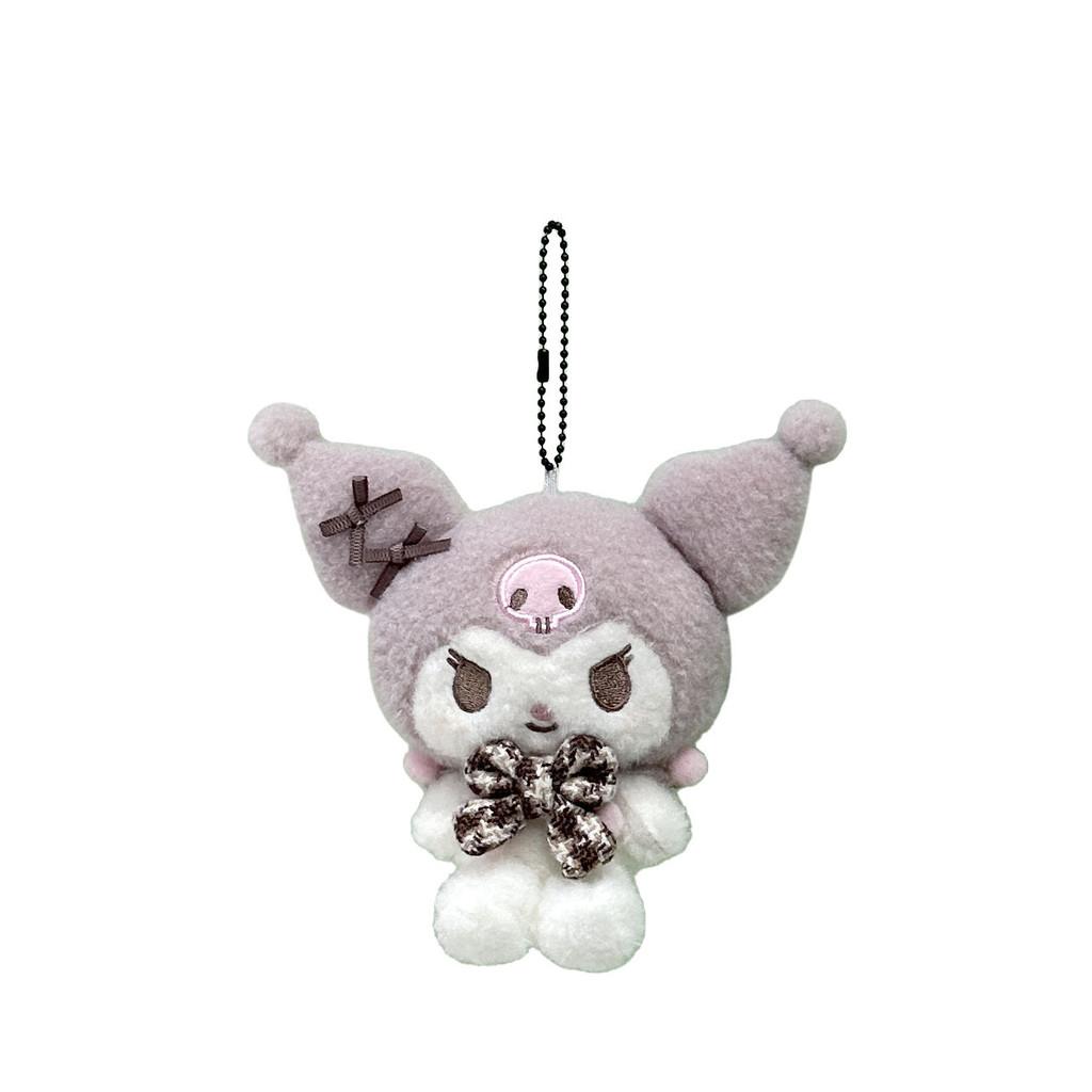 Sanrio Melody Cinnamoroll Soft Plush Keyring With Short Pile Fabric For Travel And Home Decor