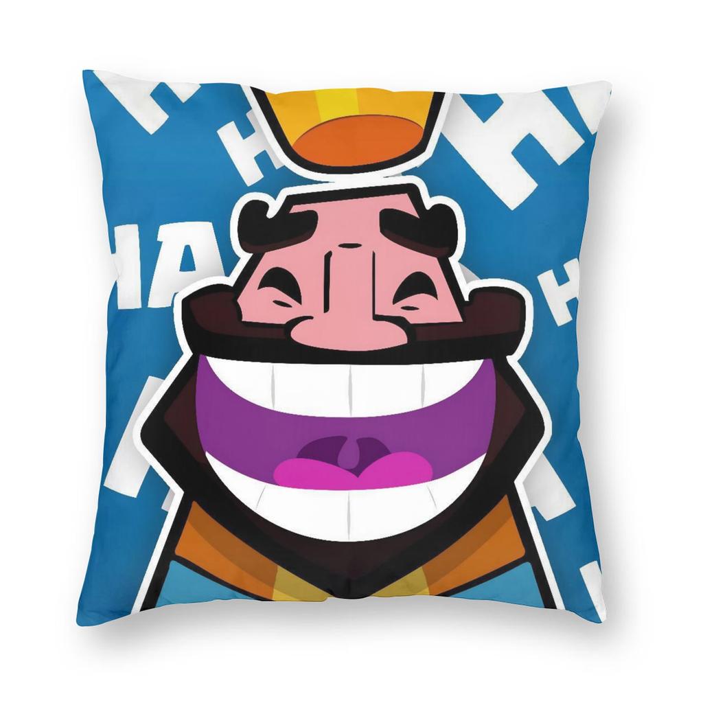 Clashes Игра Royaleds Наволочка Принт Полиэстер Наволочка для подушки Украшение Наволочка Чехол для подушки Диван На молнии 40X40 см