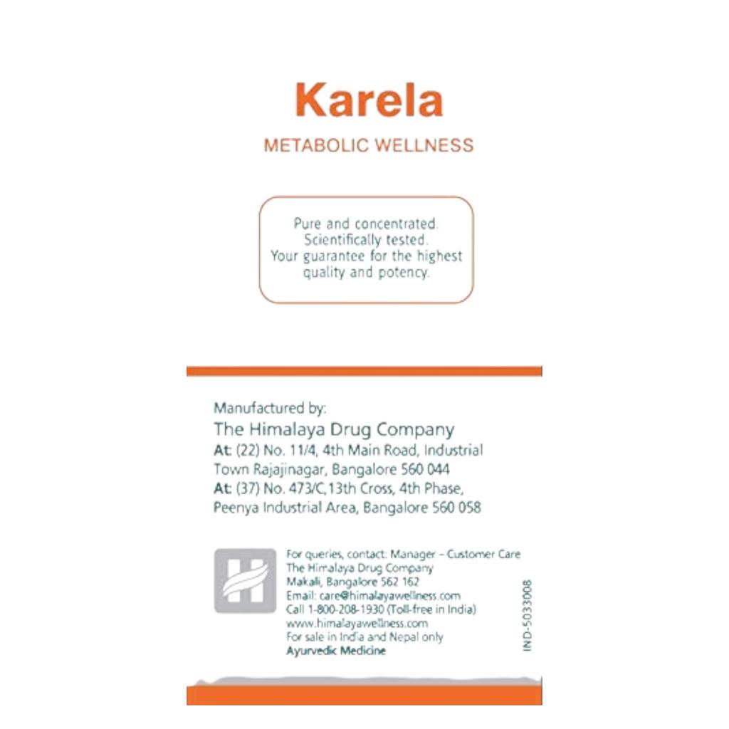 Himalaya Wellness Pure Herbs Karela Metabolic Wellness - 60 Tablets