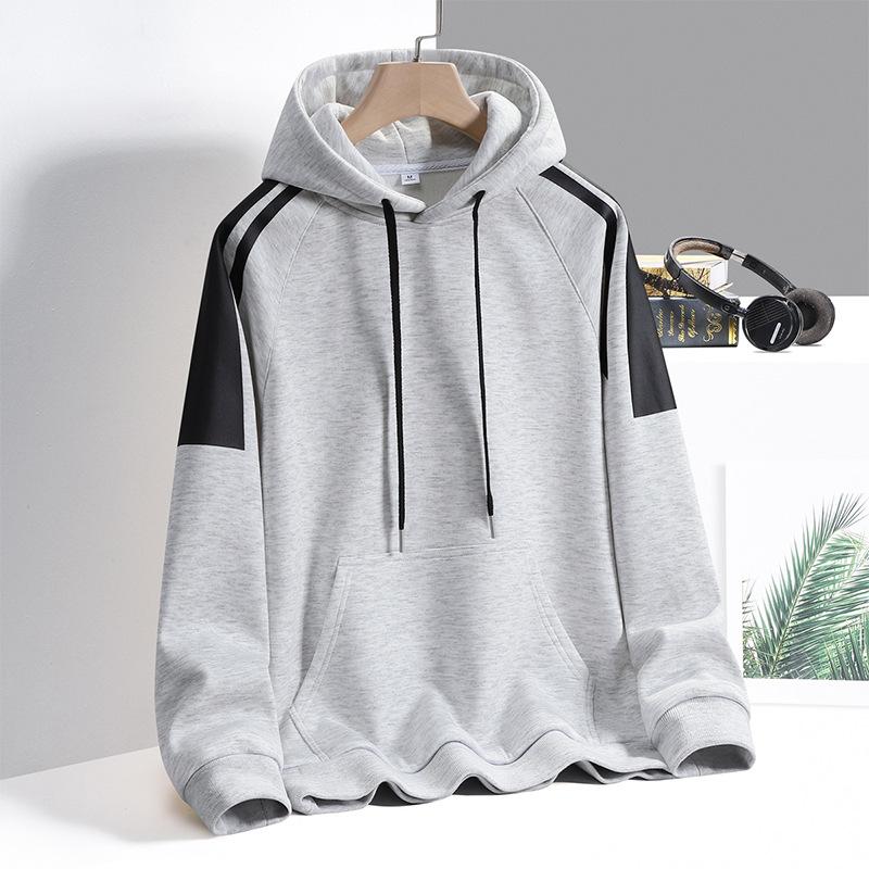 Весенне-осеннее худи мужское с капюшоном, модное, универсальное, мужское худи свободного кроя