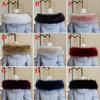 Faux Fur Scarf Warm Winter Hood Fur Decor Shawl Fake Fur Scarf Autumn Winter Women Coat Fur Collar Detachable Hat Accessories