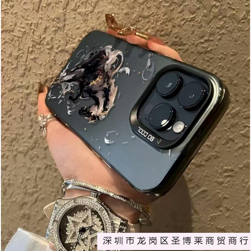 Новый конь Pentium подходит для чехла на мобильный телефон iphone17 Apple 16promax/15 противоударный 14pro13 Guochao