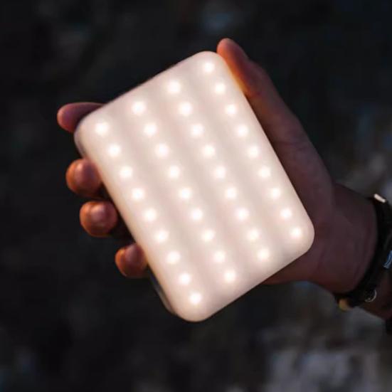 Солнечный светильник для кемпинга, 1000 люмен, 4 режима освещения, компактный размер, перезаряжаемый водонепроницаемый светодиодный рабочий фонарь, портативный аварийный светильник