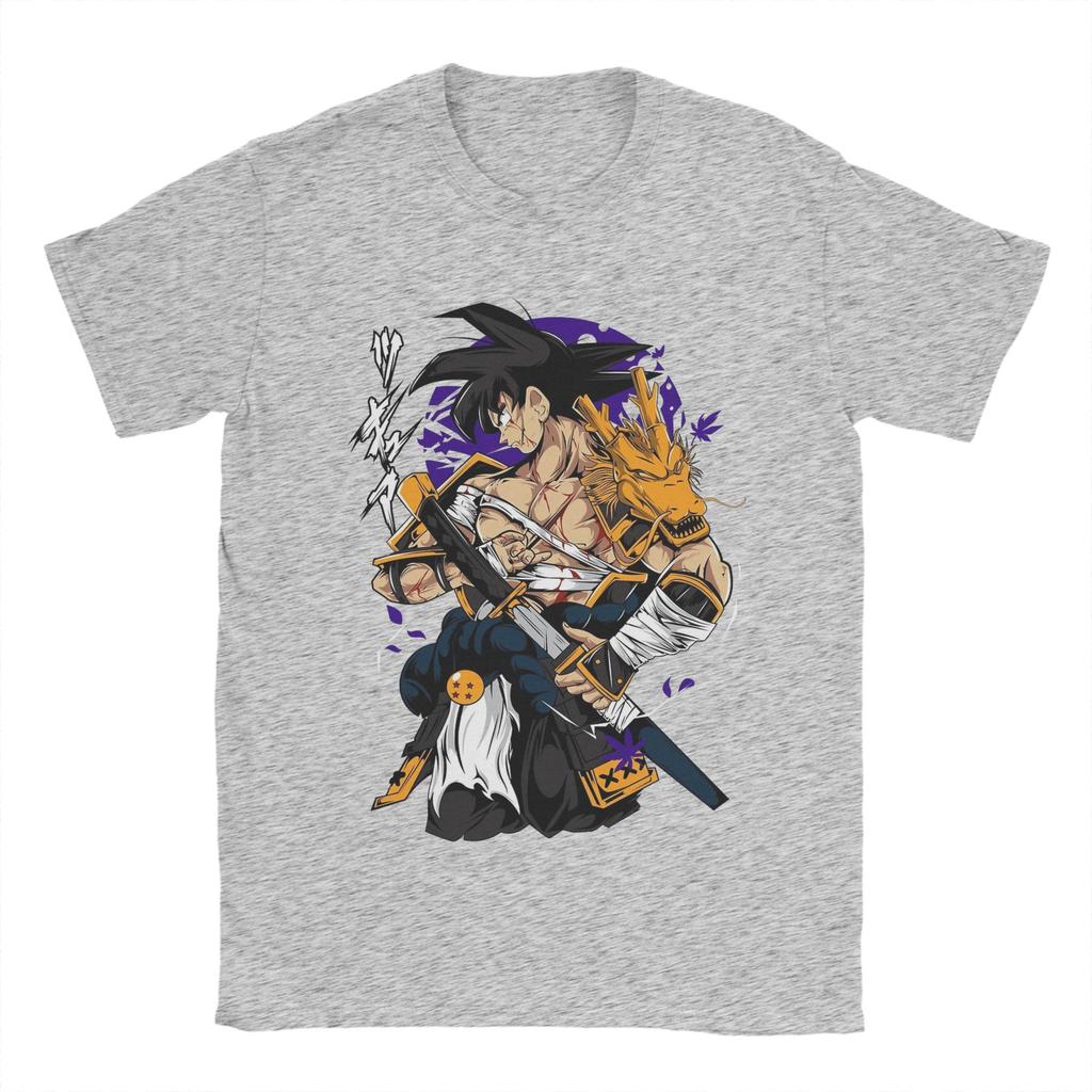 DDragon Ball Z Goku TShirt for Unisex  Funny Pure Cotton Tee Shirt O Neck Short Sleeve T Shirts Plus Size Tops
