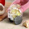 Garlic Mincer Garlic Chopper Rolling  Manual Garlic Crusher with Wheel Kitchen Gadget Tool