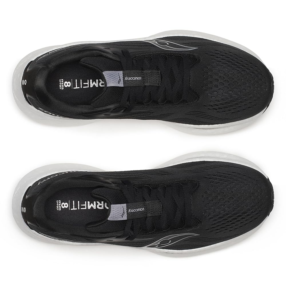 Кроссовки RIDE 18 см [Succony] женские ЧЕРНО-БЕЛЫЕ 24.5