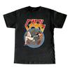 The Cars - Vintage 70s Short Sleeve Cotton Black All Size Shirt