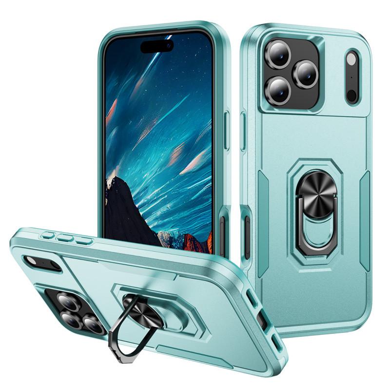 Подходит для чехла для мобильного телефона IPhone17 Pro Max, Apple 16 15, Магнитный держатель-присоска, Защитный чехол с защитой от падения и контрастным цветом, Полностью закрывающий.