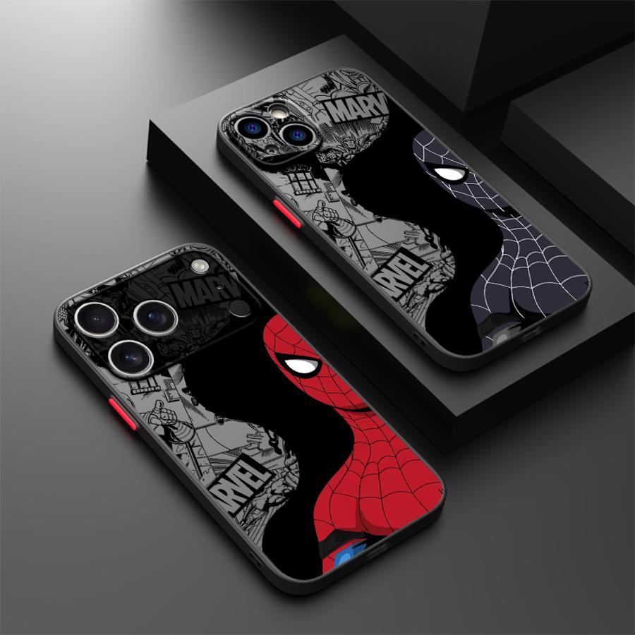 Чехол-накладка Marvels Spider-Man Venom для телефона iPhone 17 Pro Max 17e Air 7 8 SE 14 XS XR 13 Mini 12 16 Plus 11 15