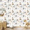 Scandinavian style nature trees wallpaper for living room and bedroom 50x1000