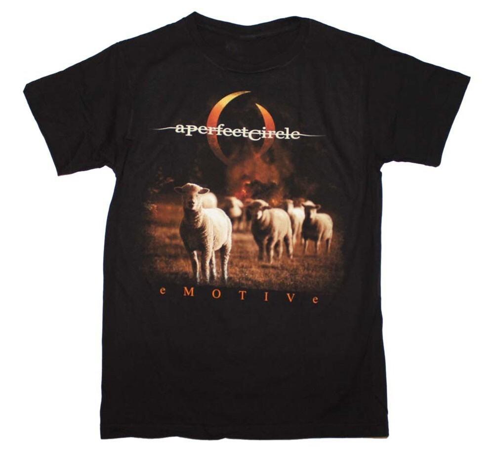 A Perfect Circle Emotive TShirt Cotton Black Men FN754 Unisex T-Shirt