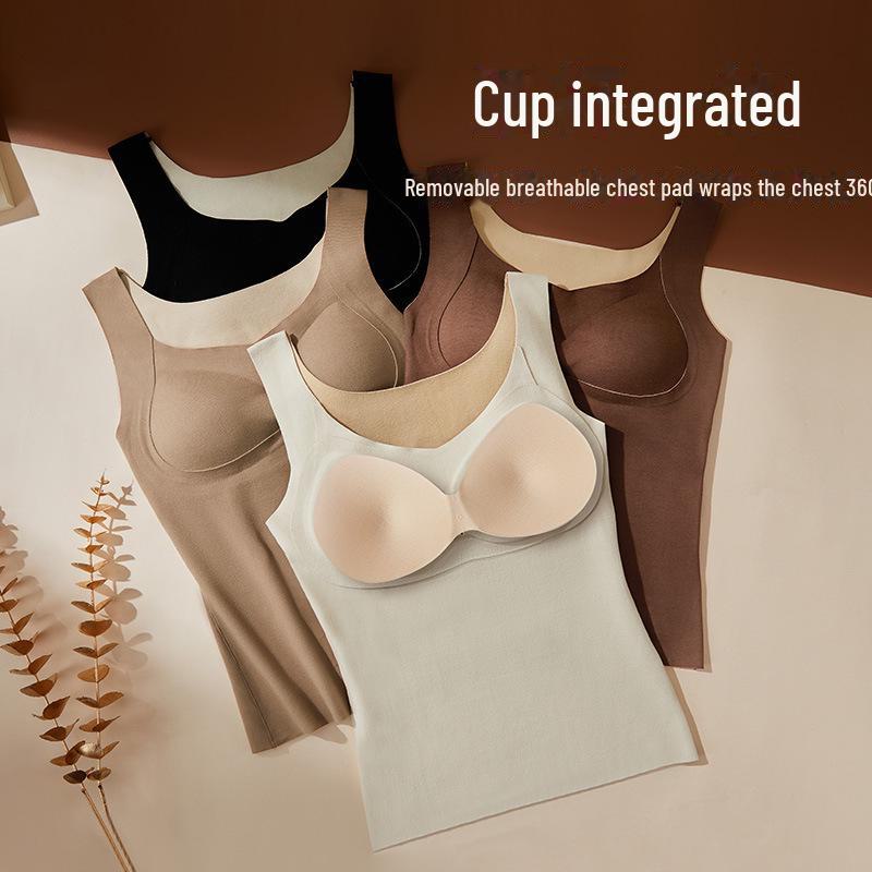 Женский терможилет из флиса со встроенным бюстгальтером