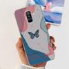 For Samsung A6 Plus 2018 Case SM-A605F New Fashion Butterfly Marble Soft Silicone Funda For Samsung Galaxy A6 A6+ SM-A600F Cover