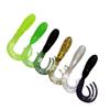 50Pcs Fishing Lures Soft Fishing Lures Soft Twister Tail Swimbaits Lures Twister Tail Swimbaits Soft Artificial Lures