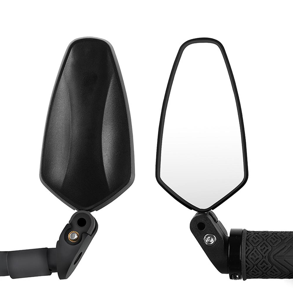 Kolip Adjustable Foldable Bicycle Mirror High Definition Large Viewing Angle Mountain Bike Rear View Mirror