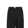 Polo Ralph Lauren Kids Logo Embroidered Solid Color Cuffed Knit Sweatpants Kids Bottoms Black 323720897-002