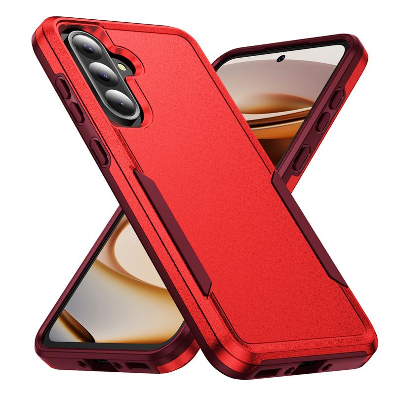 Armor Case for Samsung Galaxy S24 FE S22 S23 Plus S21 S25 Ultra Edge A54 A16 5G A56 A36 A26 A55 Hard PC+TPU Protector Back Cover
