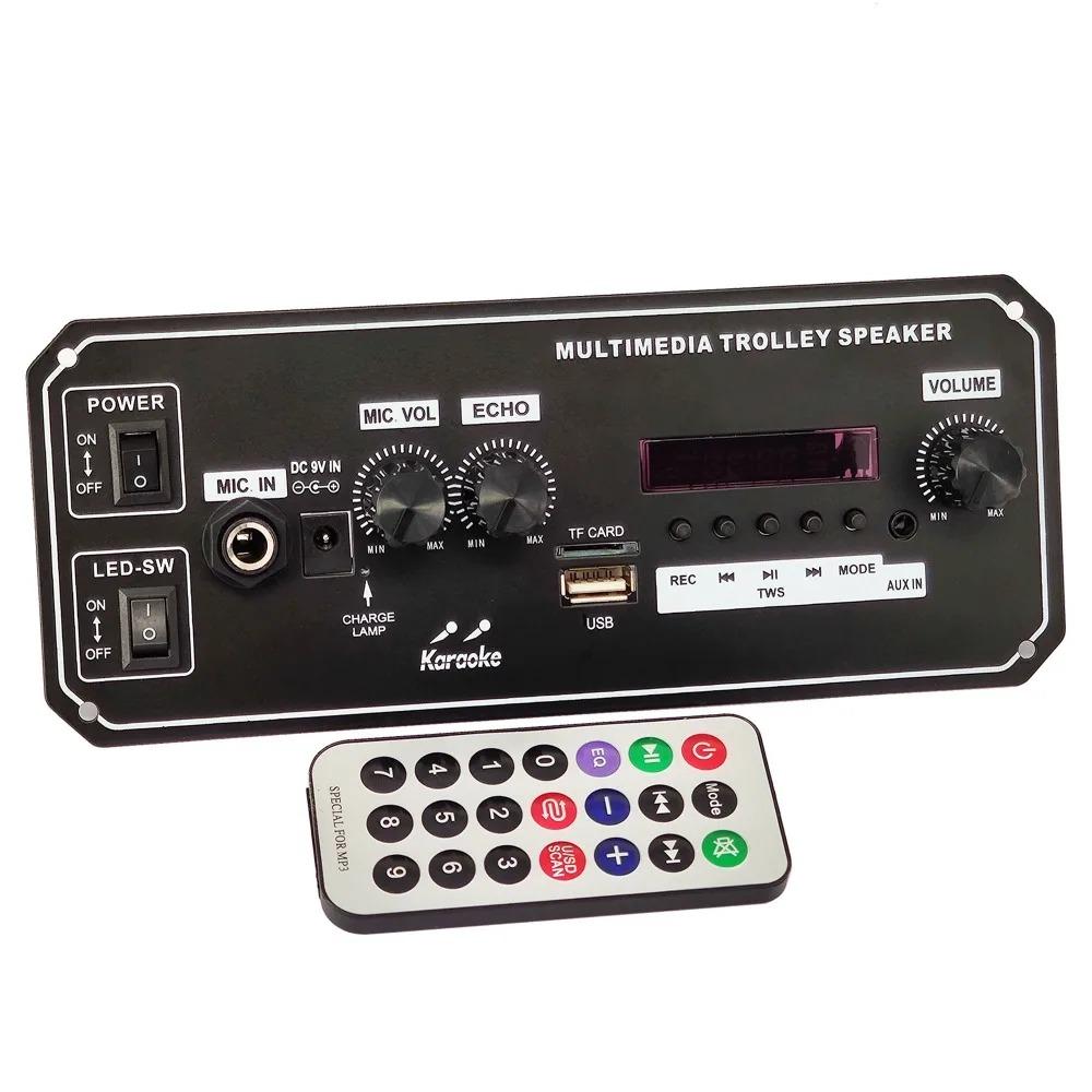 Bluetooth 5,0 DC 7,4 В MP3 WAV APE декодер плата 20 Вт плата усилителя автомобильный аудио DIY музыкальный плеер FM-радио модуль