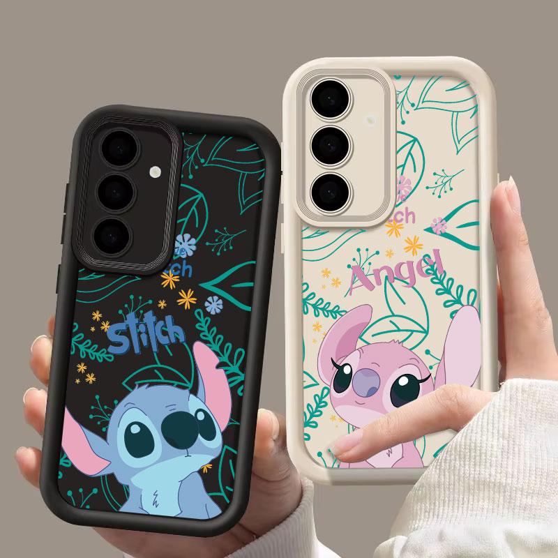 Чехол Stitch Anime S26 Ultra для Samsung Galaxy S26 S25 S24 S22 S23 Ultra S21 Plus S20 S25 FE Защита камеры Мягкий чехол