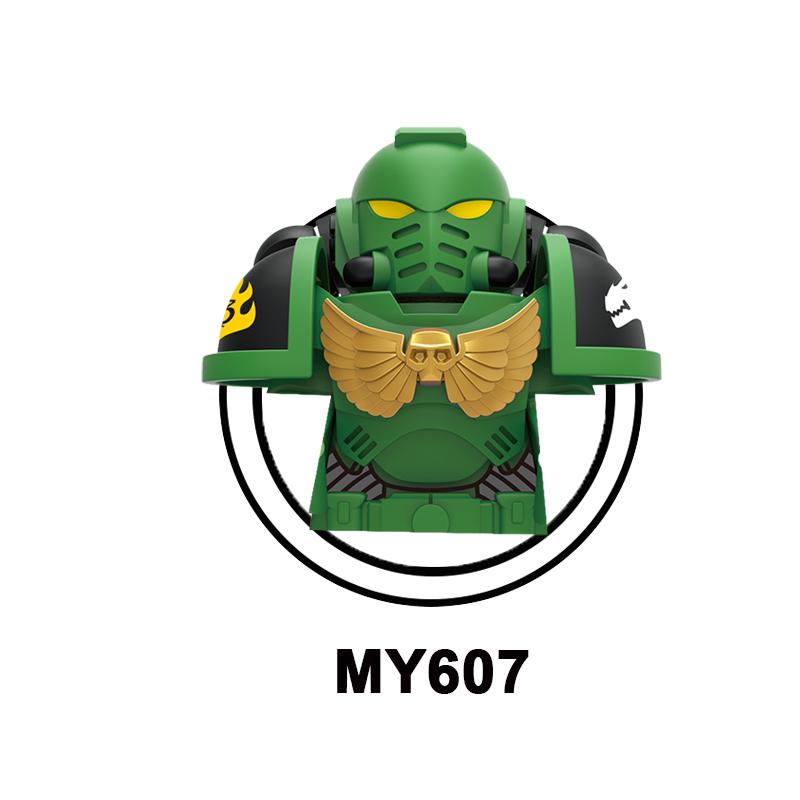 MY606 - MY610 Hot Game Series Helmet Soldiers Bricks MOC Mini Action Figures Building Blocks Toys Children Gifts