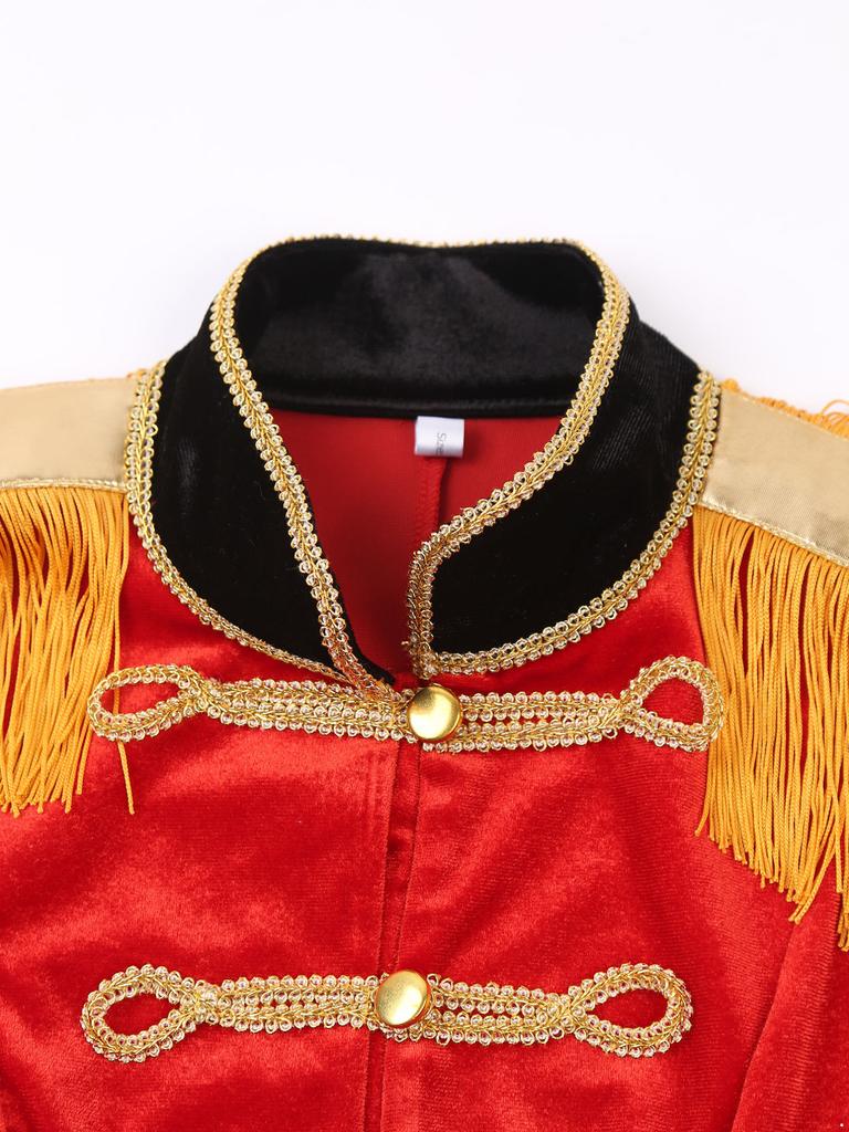 Женский цирковой костюм, готический стимпанк, фрак, куртка на Хэллоуин, наряд для косплея, наряд для вечеринки