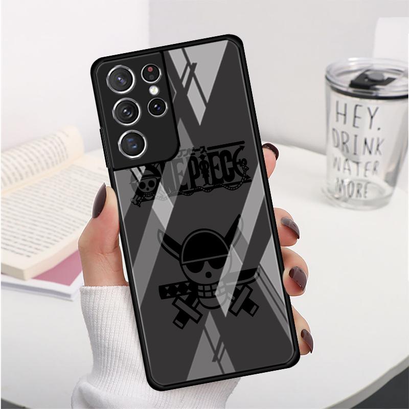 Чехол с логотипом аниме OneS P-ieceS для Samsung Galaxy S25 Note 10 20 8 9 S9 S23 Plus S10 S20 FE S24 Ultra S22 S21 S8