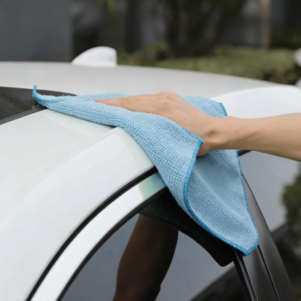 20pcs Car Wash Cloth Microfiber Super Absorbent Dish Towel Kitchen Bathroom Cleaning Rag Household Cleaning Accessories Tool