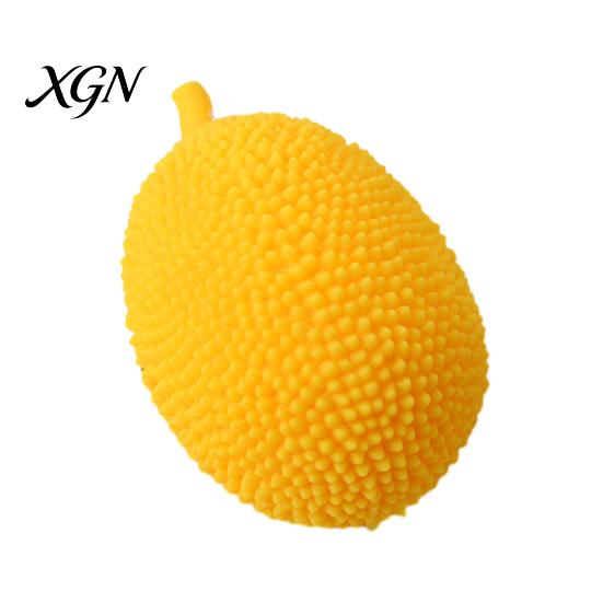 Flour Filled Stress Ball Simulation Jackfruit Squeeze Toy Anxiety Relief Soft TPR Decompression Simulated Fruit Sensory Hand Exercise