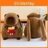 Capybara Cute Flower Burger French Fries Rabbit Decorative Backpack Plush