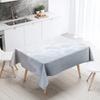 Marble Pattern Table Cloth Home Decor Stain Resistant Waterproof  Decoration Rectangular Kitchen Fireplace Countertop
